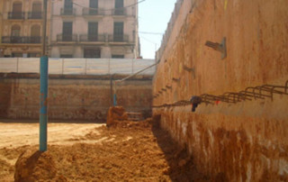 Cálculo de muros pantalla en Valencia